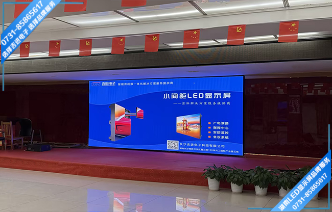 益陽資陽區(qū)長春工業(yè)園某企業(yè)報告廳LED顯示屏.jpg
